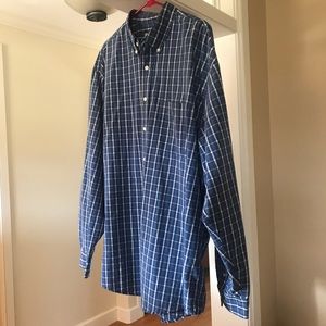 Eddie Bauer XL Tall Men’s Button Down 100% Cotton